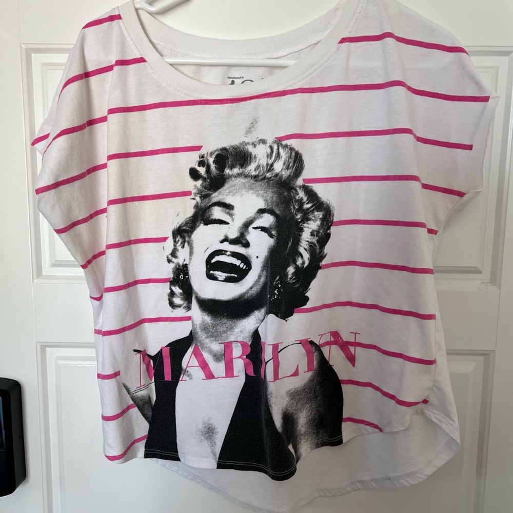 A1-Vintage 1985 Marilyn Monroe Tee LG-Hollywood Legends-Women’s